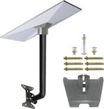 Wall Mount Pipe Adapter Mounting Kit & Pole for Starlink Gen 3/V3 Satellite Dish