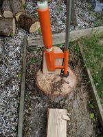 Manual Log Splitter Wood Axe Kindling Hatchet Firewood Tool