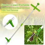 Weed Puller Weeder Twister Twist Pull Claw Garden Lawn Root Killer Remover Tool