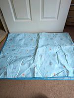 Turquoise Planets Playmat/Highchair Mat
