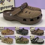New Men Beach CrocsSandals Clogs Lightweight Slippers Holiday Slip Shoes UK Size