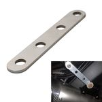 Motorcycle Universal Exhaust Pipe Fixed Clamp Bracket Long Strip Mounting