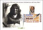 Sc. 5798 Chief Standing Bear Dragon Cards FDC – Color Postmark