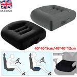 Car Seat Cushion Car Booster Heightening Driver Posture Cushion Reduce Fatigue