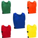 Men Women Kids Sports Training Bibs Football Netball Vests Adults CHOICE of 1-20