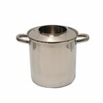Stainless Steel Steaming Pot Large Capacity Cookware Rust-Resistant