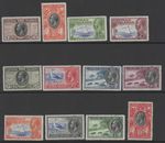 CAYMAN ISLANDS GV SG96-107, 1935 complete set, LH MINT. Cat £200.