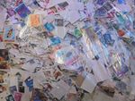 GB Stamps 4lb Bulk Lot Charity Mixture Off Paper Machins Commems 40,000+ Stamps
