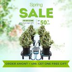 Mars Hydro Auto-Drainage System with 4-Pack Runoff Trays|Water Pump|Grow Bags