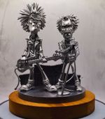 Sex Pistols- Statue- By CaveCraft