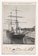 ARGENTINA 1903 ANTARCTIC EXPEDITION POSTCARD AUTOGRAPHED OTTO NORDENSKJOLD