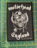 Motorhead England Woven Sew On Patch Officially Licensed Patch