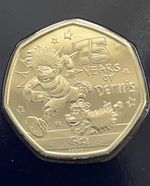 Brand New 2026 UK 50p Coin, Dennis The Menace 75 year Anniversary BUNC.