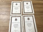 nice lot 4 1949 1950 dated ATS QMAAC comrades assoc gazette booklets