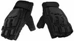 Paintball Air soft Tactical Armour Half Finger Gloves 
