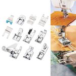 11 IN 1 Domestic Sewing Machine Foot Presser Feet Snap On For Brother Singer l