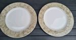 2 MARKS & SPENCER SUMMER MANOR DINNER PLATES M&S