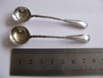 Silver salt spoons / ladles.. Not scrap silver