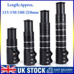 115/150/180/210mm Bicycle Fork Stem Extender Handlebar Riser Extension Adapter