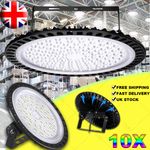 LED High Bay Light 50/100/200/300/500W Low Bay UFO Warehouse Industrial Lights