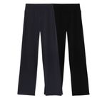 M&S Straight Jogger Goodmove Ladies Satin Side Stripe Cotton Rich Pants Bottoms