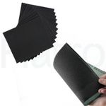 10Pc Assorted Grits Sandpaper Sheets for Wood & Metal Wet and Dry Sanding Papers