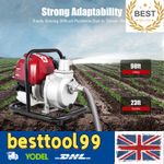 Petrol Water Pump 4 Stroke 1"Water Transfer Pump Air-cool Gasoline Engine Garden