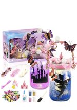 Qukir Fairy Lights craft kit , 6 7 8 9 Year Old Girl Gifts for 6-12 Year Olds uk