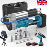 2-in-1 Grease Gun High-Efficiency 5.3 oz/min 12000 PSI Electric Grease Gun Kit