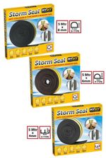 Draught Excluder Self Adhesive Rubber Door Window Seal Foam Strip Seal White