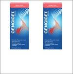 2 x Boxes Gengigel Oral Gel. Targeted Pain Relief. 20 ml (120 Applications).