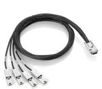 HP AH587A External SAS to Mini SAS Fanout Cable 445892-001