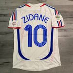 France ZIDANE #10 HENRY #12 Jersey 2006 Away Retro Shirt with patches
