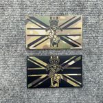 Union Jack Flag IR Style REME Multicam Morale Patch IFF, Electrical Mechanical