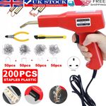 Hot Stapler Car Bumper Fender Welding Welder Gun Plastic Repair Kit / Staples UK
