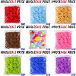 3CM Artificial Foam Rose Flowers – All Colours Available – DIY Craft & Decoratio