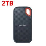 Portable Drive 2TB External Hard Drive Classic Black - PC Laptop and MAC UK