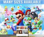 Kids Super Mario Wallpaper Bedroom Wall Mural Non self-adhesive Customized Size
