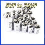 CBB65 Start and Run Motor Capacitor Generator, Air Pump, Compressor 5UF to 70UF