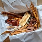 Large Natural Dog Treat Box, Variety Grain Free, Air Dried Chews Mix 30+ Items