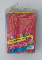 Hobbycraft Fab Foam sheets for crafting - A5 size - 15cm x 21cm - 39 pcs