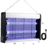 40W Bug Zapper UV Light Insect Killer, Chemical-Free Non-Toxic Fly Trap Indoor