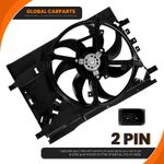 Radiator Cooling Fan With Motor 1341392 For Fiat Punto Evo Grande Punto 1.2 1.4
