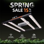 Spider Farmer G3000 LED Grow Light Full Spectrum Hydroponics Indoor Plants