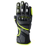 RST Fulcrum Grey/Fluo-Yellow/Black Track Sport Urban Touring Leather Motorcyc...