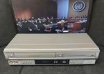 Hitachi DV-PF5E DVD VCR Combo Player Recorder VHS Hi-Fi Stereo Main Unit TESTED 