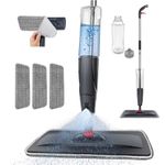 700Ml Spray Mop Microfibre Water Spraying Floor Cleaner Kitchen Tiles Marble UK