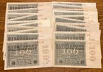 Lot Of 20 X Germany Banknotes. 20 X 10 Million Mark. Dated 1923. Vintage Set.