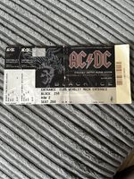 AC/DC original ticket London black ice 26th June 2009 club Wembley