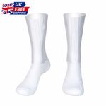 Aero Cycling Socks Anti-Slip Silicone Breathable Bike Running Socks | UK